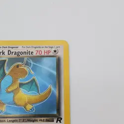 Dark Dragonite 22/82 - Team Rocket - Non Holo Pokemon TCG LP Card - Image 3