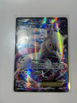Pokemon Mewtwo EX XY125 XY Full Art Promo Holo 170 HP English Card - Image 2