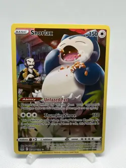 Snorlax - TG10/TG30 - Pokemon Lost Origins Trainer Gallery Holo Rare Card NM - Image 1