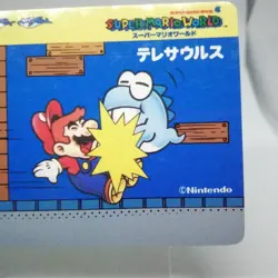 Eerie Super Mario Bros 4 world CARD 1992 Nintendo TopSun JAPAN GAME SNES - Image 5
