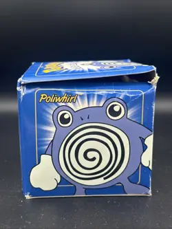 1999 Burger King Pokemon 23K Gold Plated Trading Card in box Poliwhirl - Image 2