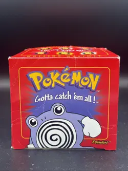 1999 Burger King Pokemon 23K Gold Plated Trading Card in box Poliwhirl - Image 1