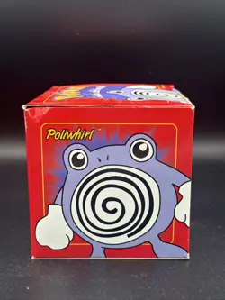 1999 Burger King Pokemon 23K Gold Plated Trading Card in box Poliwhirl - Image 2