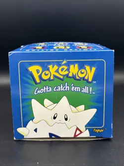 1999 Pokemon Burger King 23k Gold Plated Trading Card Togepi Blue Sealed Vintage - Image 1