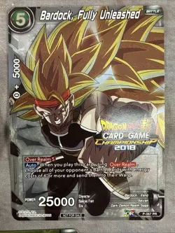 Dragon Ball Super Card Game Championship 2018 Lot Of 5 All Foil Promo PR DBZ - Image 4