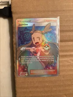 Pokemon Jasmine Team Up Trainer Full Art Ultra Rare Holo Card 177/181 - Image 1