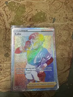Kabu 077/073 Champions Path- NM Full Art Rainbow Secret Rare Pokemon Card - Image 1