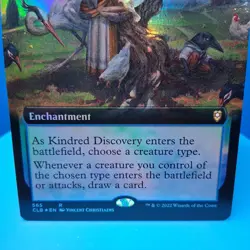 Kindred Discovery (Extended Art) Commander Legends Battle for Baldur's Gate Foil - Image 2