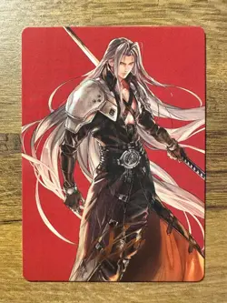 Magic MTG Final Fantasy Sephiroth, Fabled SOLDIER 44/53 Art Series Gold Stamped - Image 1
