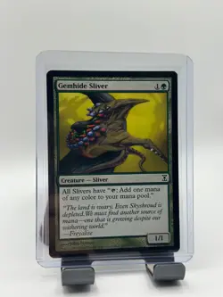 MTG, Gemhide Sliver $3 ORDER MIN LP 196 Time Spiral Regular - Image 1
