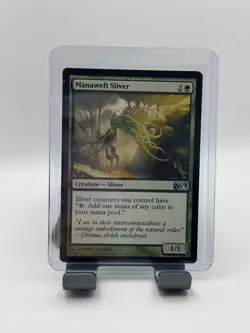 MTG, Manaweft Sliver MP $3 ORDER MIN 184 Core Set 2014 (M14) Regular - Image 1