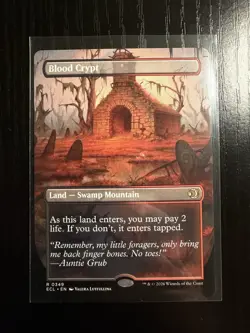 MTG Lorwyn Eclipsed - Blood Crypt (Borderless) Regular - Image 1