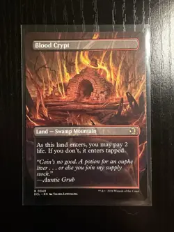 MTG Lorwyn Eclipsed - Blood Crypt (Borderless) Regular - Image 2
