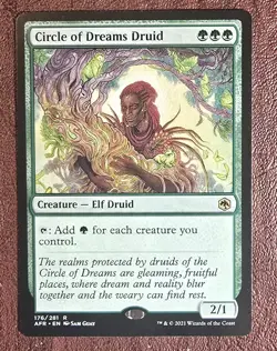 Circle of Dreams Druid - MtG Forgotten Realms - R176 NM 2021 - Image 2