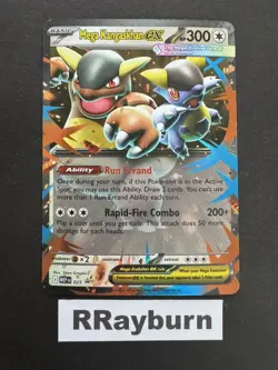 Pokemon Mega Kangaskhan EX #025 Promo Mega Evolution Holo NM - Image 1