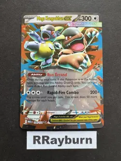 Pokemon Mega Kangaskhan ex 104/132 Me01: Mega Evolution Double Rare Holo - Image 1