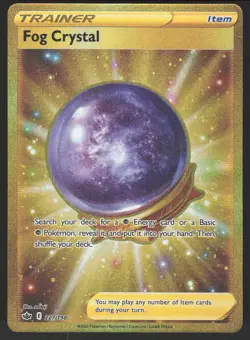 Fog Crystal 227/198 Secret Rare Pokemon TCG Chilling Reign NM - Image 1