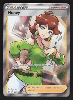 Honey 192/198 Pokemon TCG SWSH06: Chilling Reign NM - Image 1