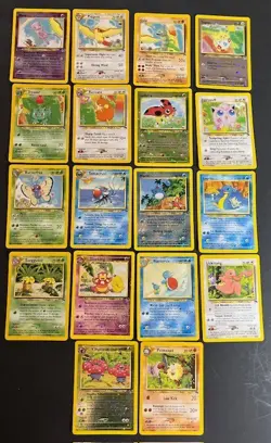 Pokemon Southern Islands Complete Set 18 Cards & Original Binder - Image 2
