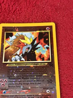 Pokemon TCG Entei Wizards Black Star Promos 34 Holo Promo Promo Played - Image 3