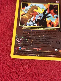 Pokemon TCG Entei Wizards Black Star Promos 34 Holo Promo Promo Played - Image 4