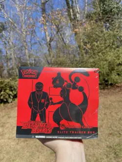 Pokemon TCG Destined Rivals Pokemon Center Elite Trainer Box ETB (Tear) - Image 1