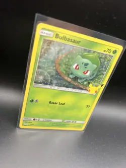 Pokemon TCG Bulbasaur 1/25 Holo 25th Anniversary McDonald’s Promo LP/NM - Image 3
