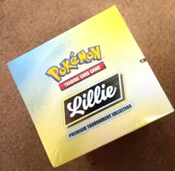 POKEMON LILLIE PREMIUM TOURNAMENT COLLECTION DISPLAY BOX 4 CARTONS - Image 1
