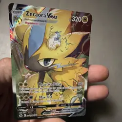 Pokemon Zeraora VMAX GG42/GG70 Crown Zenith: Galarian Gallery Ultra Rare Holo - Image 1