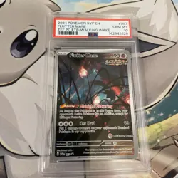 PSA 10 Flutter Mane Pokemon Center ETB Promo Temporal Forces 2024 Pokemon #097 - Image 2