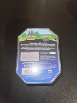 Pokemon GO 2022 Collectible Sealed Tin - PIKACHU (4 Packs, 2 Foils & Stickers). 820650850776 - Image 2