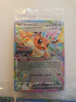 Pokemon Prismatic Evolutions Lot Of 4 Sealed Stamped Surprise Box Promos - Image 2