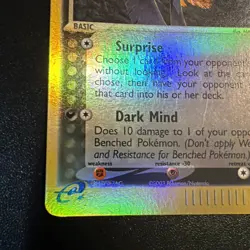 Murkrow 2003 EX Sandstorm 47/100 Reverse Holo VINTAGE Pokemon TCG - Image 5