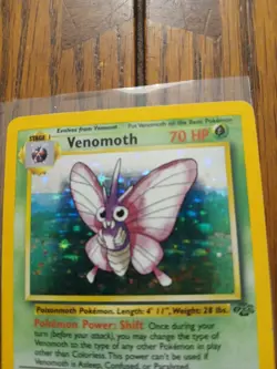 Pokemon Venomoth Jungle Holo 13/64 - Image 2