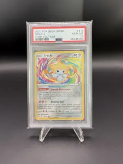 Pokemon Jirachi Vivid Voltage 119/185 PSA10 GEM MINT!! - Image 1