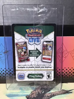 Pokemon Prismatic Evolutions Glaceon ex 026/131 Surprise Box Stamped Sealed - Image 2