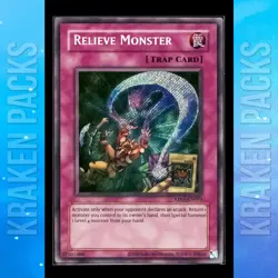 YUGIOH Relieve Monster RP01-EN093 Secret Rare 💎 Near Mint 💎 2020 - Image 1