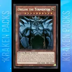 YUGIOH Obelisk the Tormentor SBC2-ENB01 1ST EDITION Near Mint - Image 1