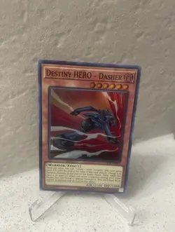 Yugioh Destiny HERO - Dasher OP18-EN004 Super Rare NM - Image 1
