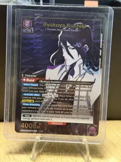 Byakuya Kuchiki SR** Union Arena UE01BT/BLC-1-050 - Image 1