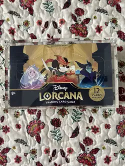Disney Lorcana The First Chapter Booster Box English New Sealed w/ acrylic case - Image 1