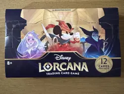 Disney Lorcana The First Chapter Booster Box Sealed - 24 packs - Image 1