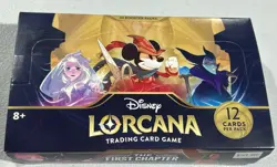 NEW Disney Lorcana The First Chapter Booster Box 24 Packs SEALED Enchanted Chase - Image 1
