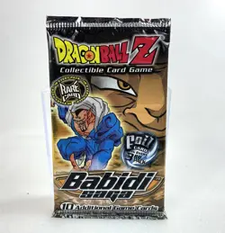 Dragon Ball Z Babidi Saga CCG 10 Card Booster Pack Sealed Unopened Score Art A - Image 1