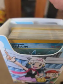 Pokemon cards auction storage bin Lot (All cards pictured) - Image 1
