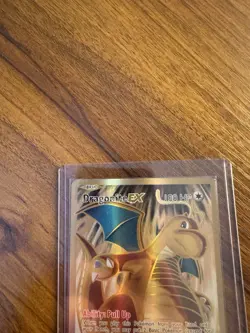 2016 Pokemon Dragonite EX Evolutions Full Art Holo Card 106/108 Ultra Rare M-NM - Image 4