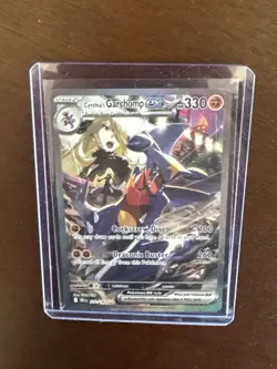 Pokemon TCG Destined Rivals Cynthia's Garchomp EX Card | SIR Holo #232/182 - Image 1