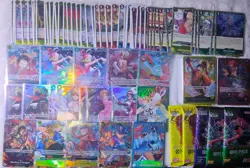 Lot Of One Piece Cards 50+ SR/AA/R St 29 plus 5 packs refer to pictures!!! - Image 1