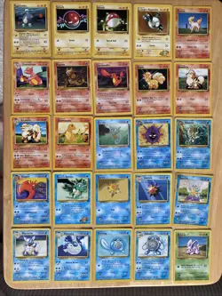 101 Vintage Pokemon Cards No Repeats - Base set, Team Rocket, Fossil, Jungle, GH - Image 2