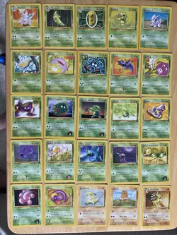 101 Vintage Pokemon Cards No Repeats - Base set, Team Rocket, Fossil, Jungle, GH - Image 3